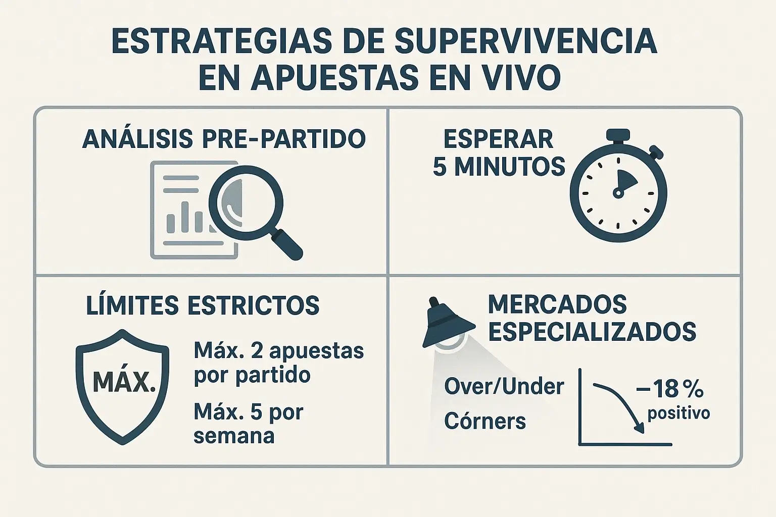 Estrategias de supervivencia para apuestas en vivo con disciplina militar